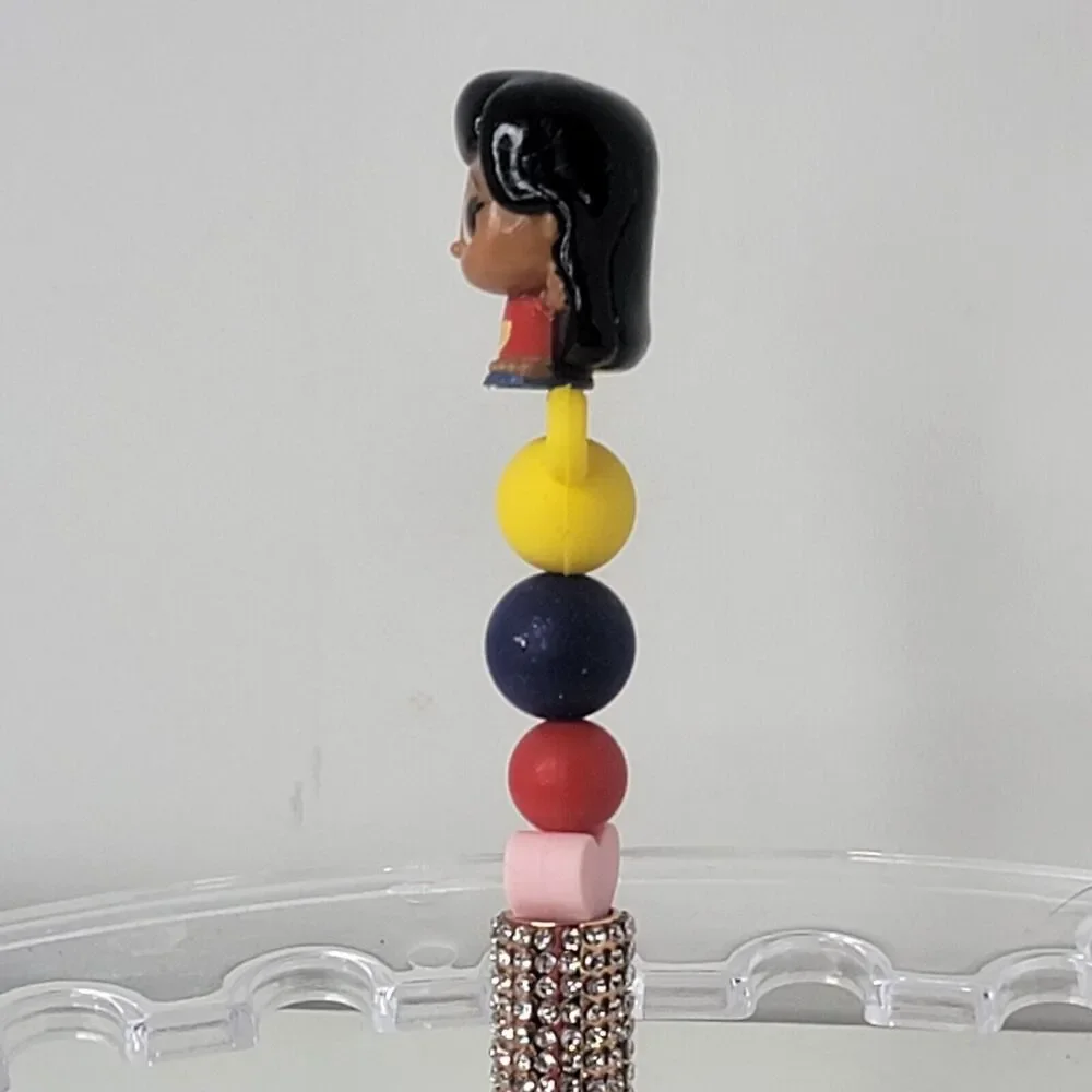 Disney Doorables Beaded Pen Lilo from Lilo and Stitch Hawaiian